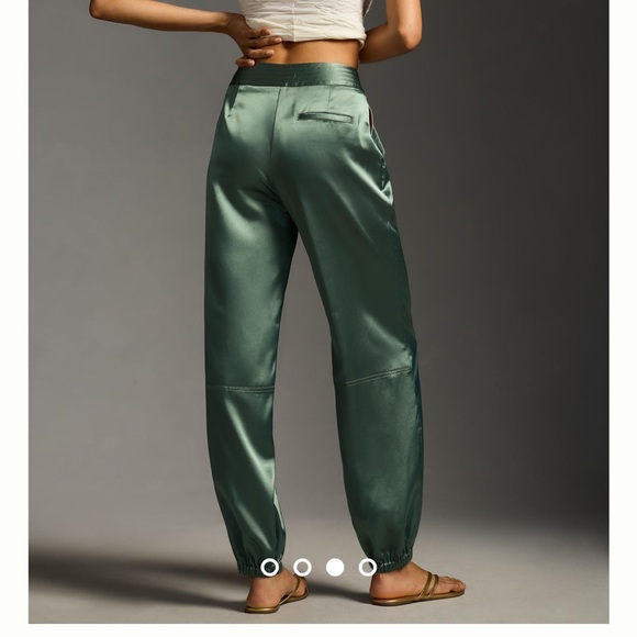 Maeve size 6 green parachute pants in excellent worn condition! - Picture 2 of 10